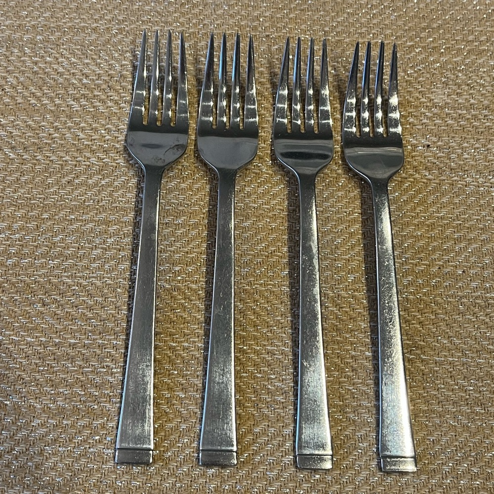 Sage Stainless (4) Salad Forks by FOOD NETWORK